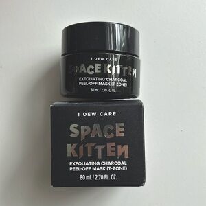 NWT I Dew Care Space Kitten Exfoliating Charcoal Peel-Off Mask 80mL